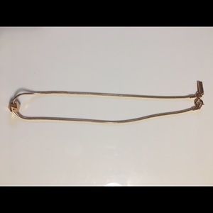 Kate spade Saturday rose gold necklace